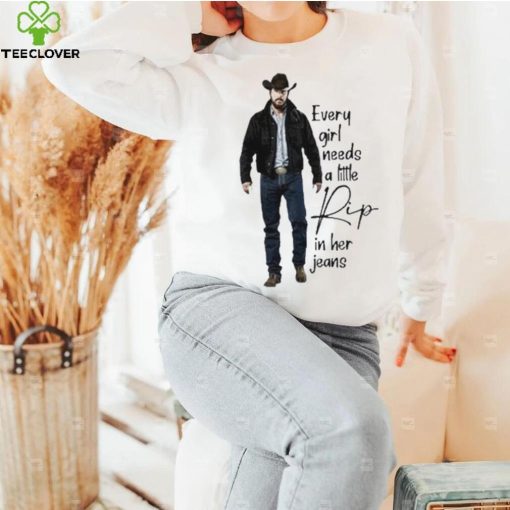 Every Girl Needs A Little Rip In Her Jeans Shirt