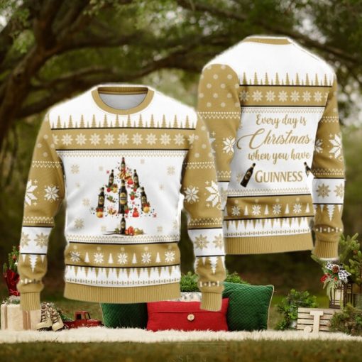 Everyday Is Christmas When You Have Guinness Ugly Christmas Sweater Cute Christmas Gift for Men And Women