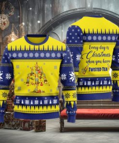 Everyday Is Christmas When You Have Twisted Tea Ugly Christmas Sweater Cute Christmas Gift for Men And Women