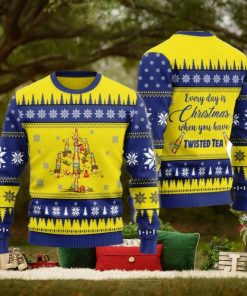 Everyday Is Christmas When You Have Twisted Tea Ugly Christmas Sweater Cute Christmas Gift for Men And Women