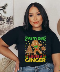 Everyone Loves A Dabbing Gingerbread Christmas Shirt