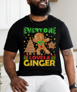 Everyone Loves A Dabbing Gingerbread Christmas Shirt