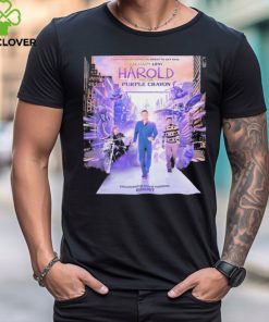 Everything He Draws Is About To Get Real Zachary Levi In Harold And The Purple Crayon Official Poster Shirt