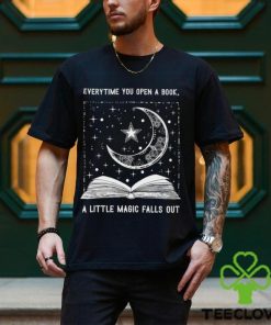 Everytime you open a book Book Lover Classic T Shirt