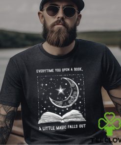 Everytime you open a book Book Lover Classic T Shirt