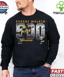 Evgeni Malkin Pittsburgh Penguins 500 Goals T Shirt