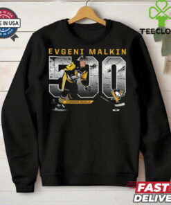 Evgeni Malkin Pittsburgh Penguins 500 Goals T Shirt