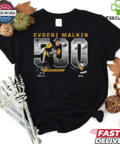 Evgeni Malkin Pittsburgh Penguins 500 Goals T Shirt