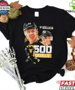 Evgeni Malkin Pittsburgh Penguins hockey 500 goals hoodie, sweater, longsleeve, shirt v-neck, t-shirt