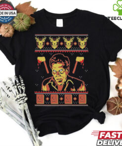 Evil Dead 2 Groovy Christmas Shirt