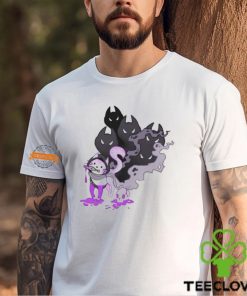 Evocaitart Asexual Pride Cat T Shirt