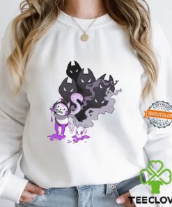 Evocaitart Asexual Pride Cat T Shirt