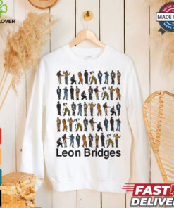 Evolution Of Leon Bridges t shirt 1 Evolution Of Leon Bridges t shirt