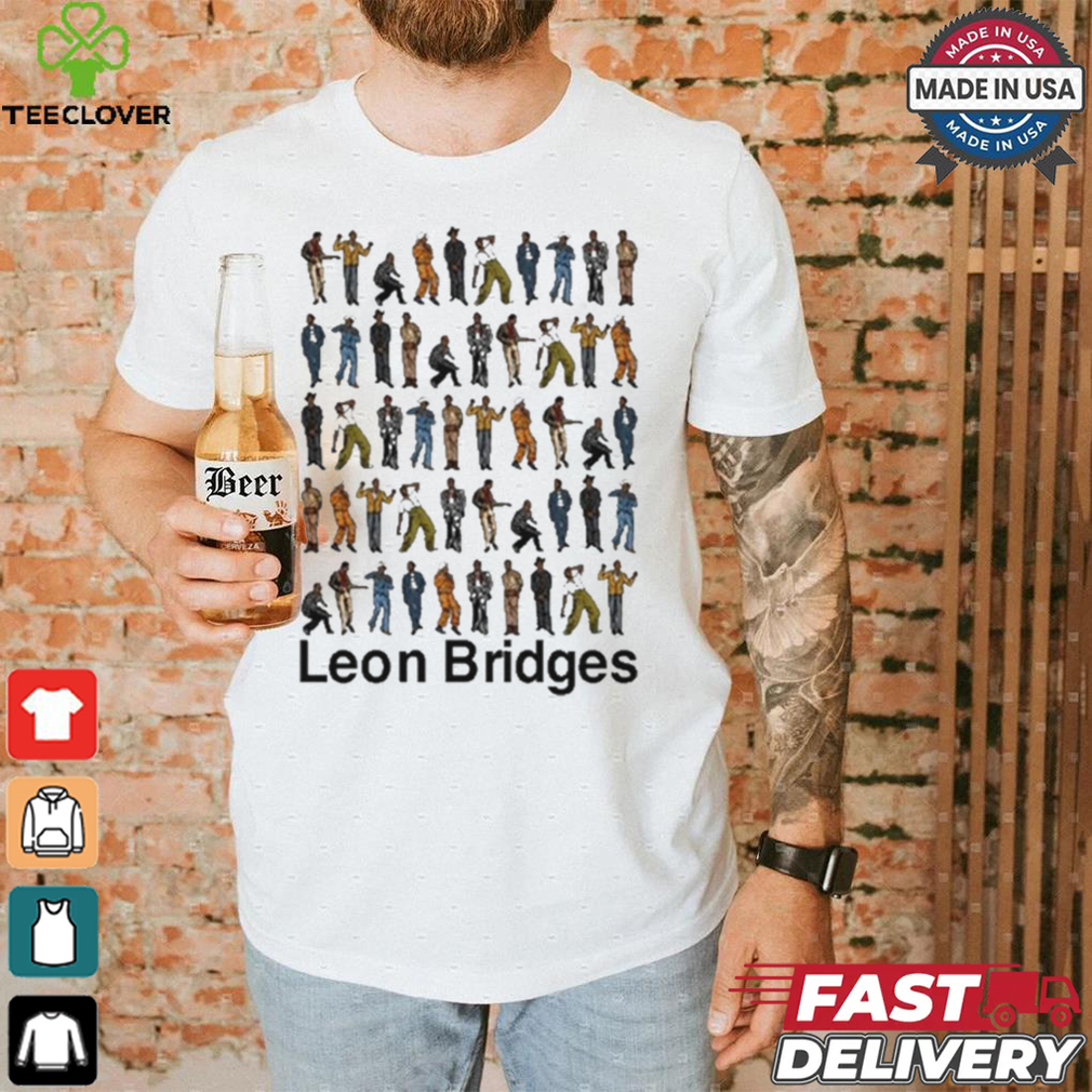 Evolution Of Leon Bridges t shirt Evolution Of Leon Bridges t shirt