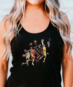Evolution of Lebron James Basketball T Shirt