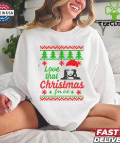 Ew Love Christmas for me shirt