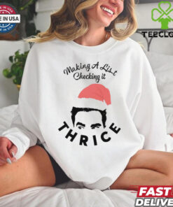Ew Making Christmas List shirt
