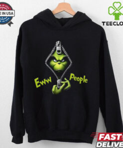 Ew People Grinch, Grinch Open Zipper T Shirt 2 Ew People Grinch, Grinch Open Zipper T Shirt