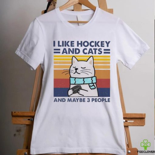 I like beer and hockey and maybe 3 people vintage 2023 shirt