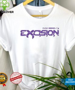 Excision offficial shop merch 2023 smoke signals white t shirt