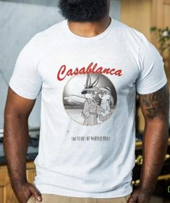 Exclusive Wb 100 Looney Tunes X Casablanca Adult Shirt
