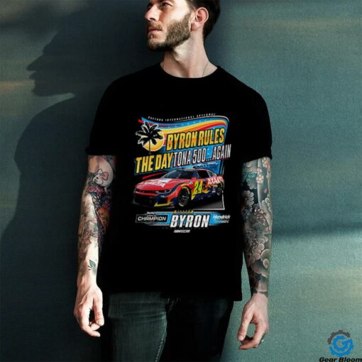 Exclusive William Byron 2025 Daytona 500 Champion T Shirt
