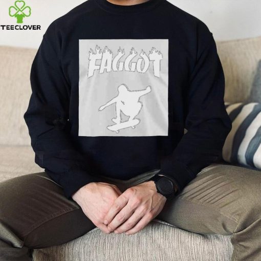 Existaint Faggot Sk8r Shirt