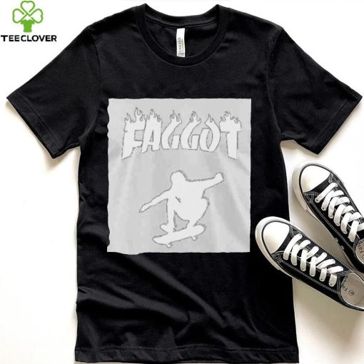 Existaint Faggot Sk8r Shirt