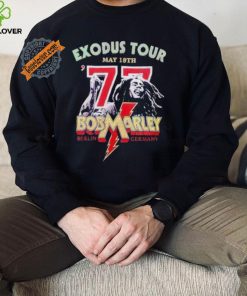 Exodus Tour Bob Marley Berlin Germany shirt