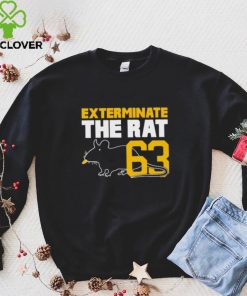 Exterminate the rat number 63 hoodie, sweater, longsleeve, shirt v-neck, t-shirt