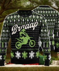 Braaap Moto Ugly Christmas Sweater