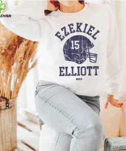 Ezekiel Elliott New England Helmet Font Shirt