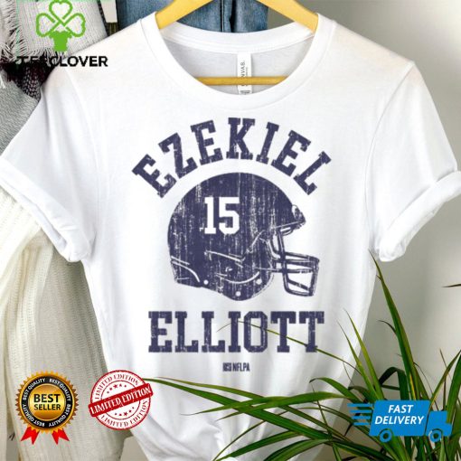 Ezekiel Elliott New England Helmet Font Shirt