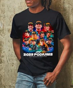 F1 Eleven Drivers Have Stood On The Podiums In 2023 Formula 1 T Shirt