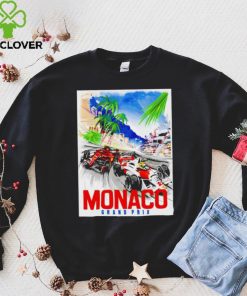 F1 Monaco Grand Prix poster shirt