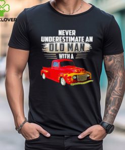 F1 Never Underestimate An Old Man shirt