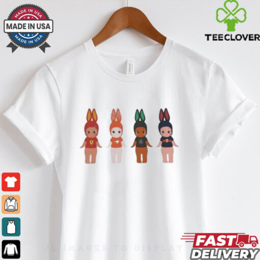 F1 X Sonny Angel Mercedes Benz Porsche And Red Bull T shirt