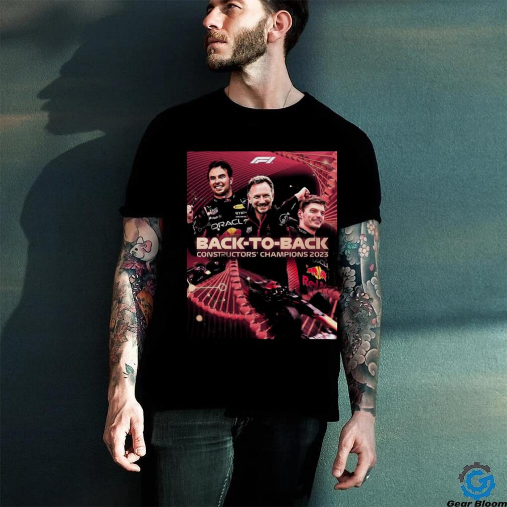 F1 – CHAMPIONS 2023 Red Bull Racing make it back to back shirt F1 – CHAMPIONS 2023 Red Bull Racing make it back to back shirt
