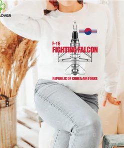 F16 Fighting Falcon Republic Of Korea Air Force Rokaf shirt