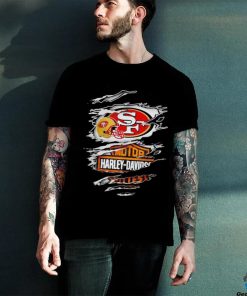 San Francisco 49ers Harley Davidson scratch hoodie, sweater, longsleeve, shirt v-neck, t-shirt