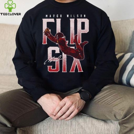 Marco Wilson Arizona Cardinals Flip Six Signature Shirt