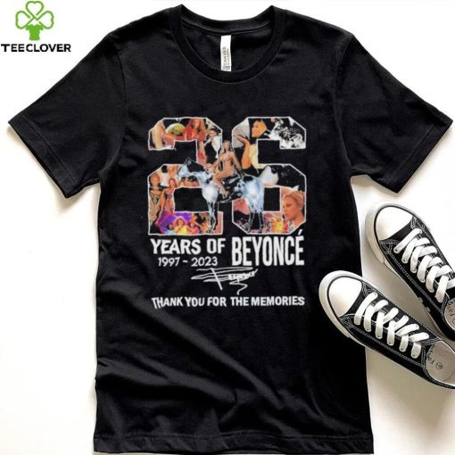 26 Years Of Beyonce Thank You For The Memories Renaissance 2023 World Tour T Shirt