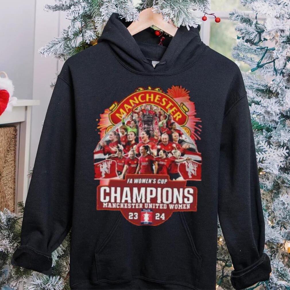 FA Women’s Cup Champions Manchester United Women 2023 2024 T Shirt FA Women’s Cup Champions Manchester United Women 2023 2024 T Shirt