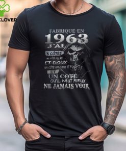 FABRIQUÉ EN 1963 J'AI 3 CÔTÉS hoodie, sweater, longsleeve, shirt v-neck, t-shirt