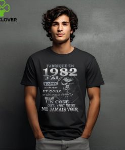 FABRIQUÉ EN 1982 J'AI 3 CÔTÉS shirt