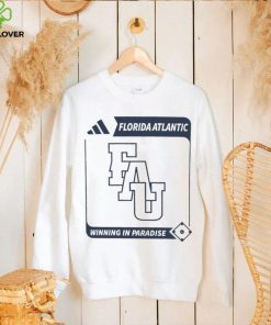 FAU Florida Atlantic University winning in Paradise hoodie, sweater, longsleeve, shirt v-neck, t-shirt