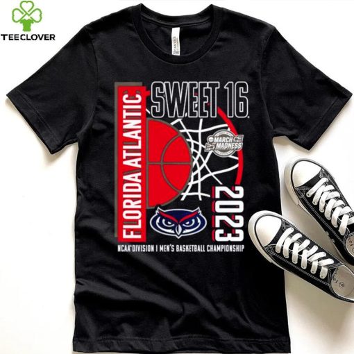 FAU Owls 2023 NCAA Mens Basketball Tournament March Madness Sweet 16 Shirt