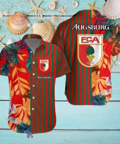 FC Augsburg Hawaiian Shirt & Short Aloha Beach Summer For Men Women