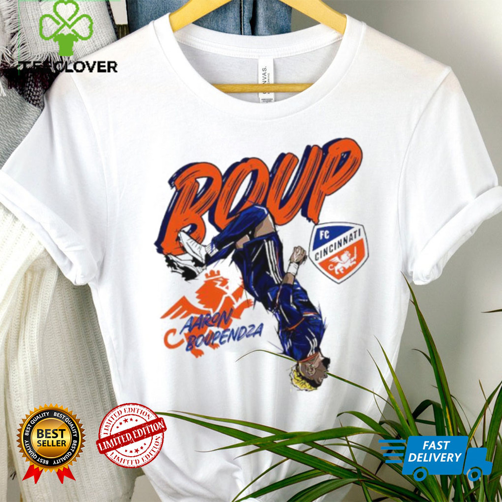 FC Cincinnati Aaron Boupendza boup flip shirt FC Cincinnati Aaron Boupendza boup flip shirt