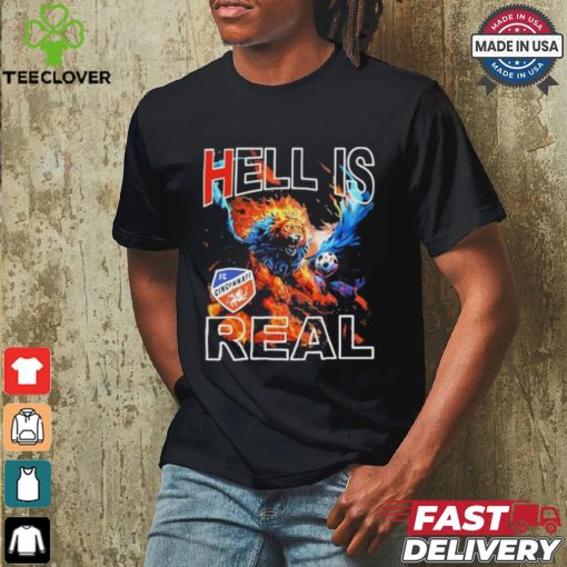 FC Cincinnati Hell is Real Firey Pursuit Shirt